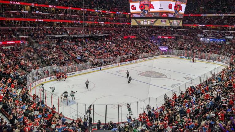 Lower Section 124 at FLA Live Arena