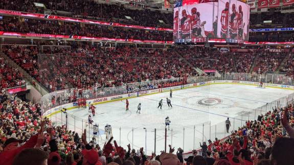 Lower Section 124 at PNC Arena