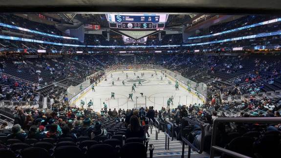 Lower Section 21 at Climate Pledge Arena
