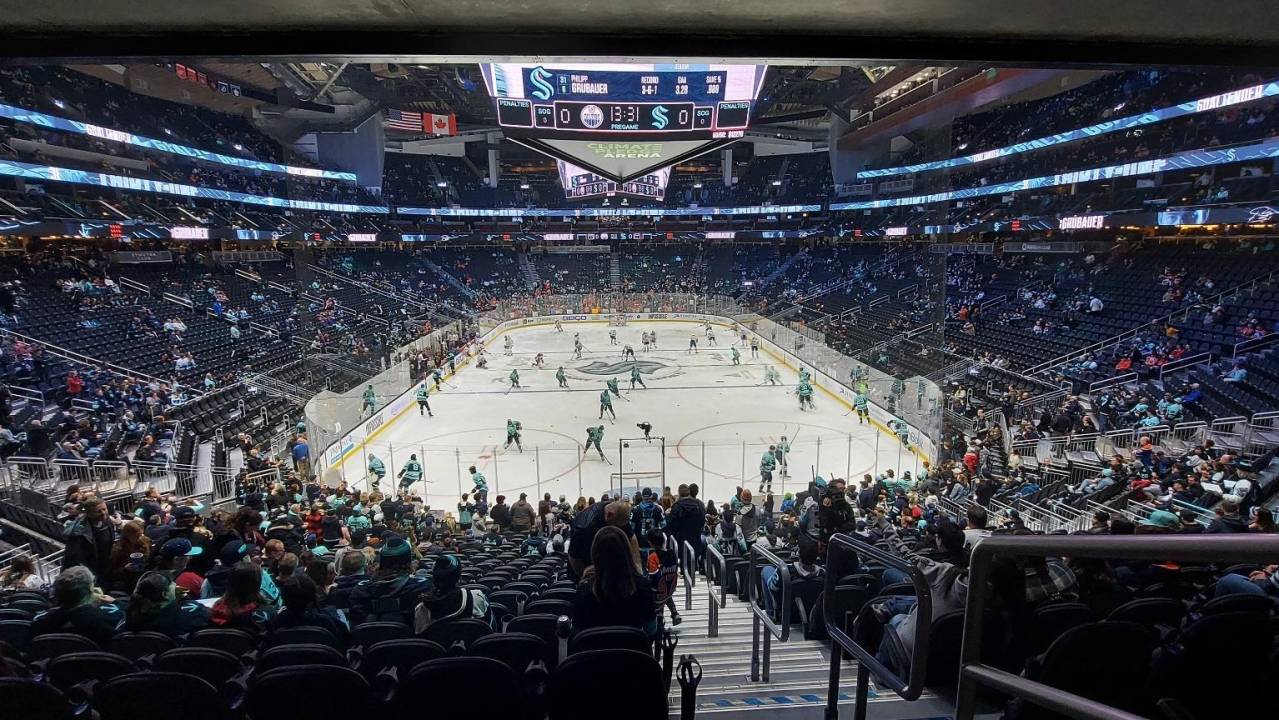 Lower Section 21 at Climate Pledge Arena