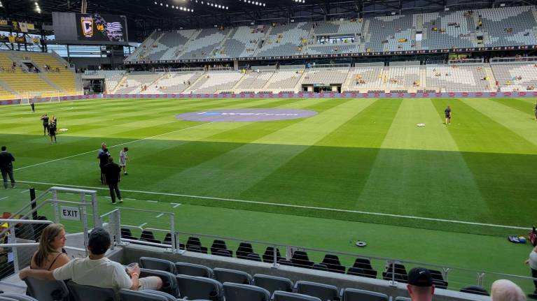 Lower.com Field before a game