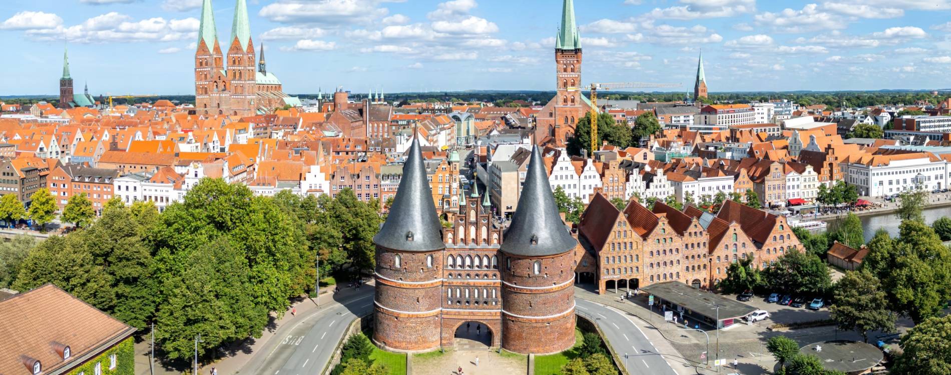 Lübeck skyline