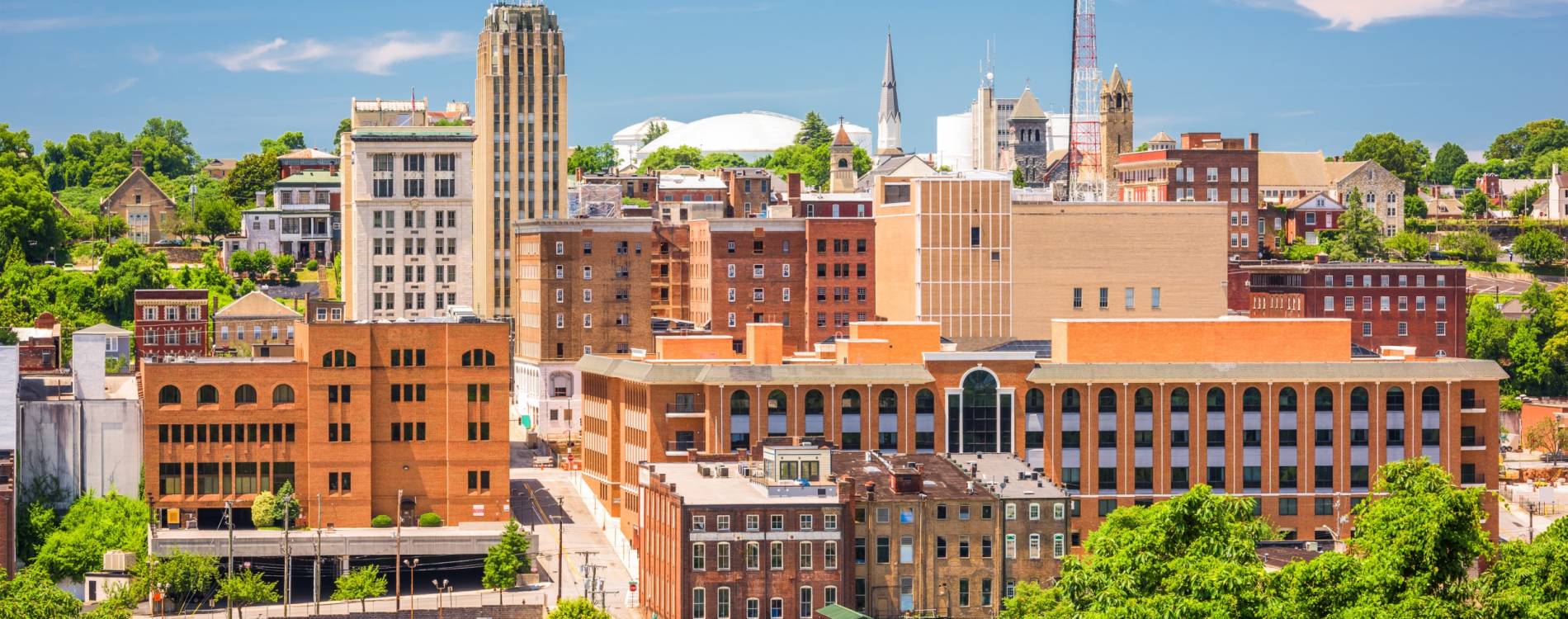 Lynchburg skyline