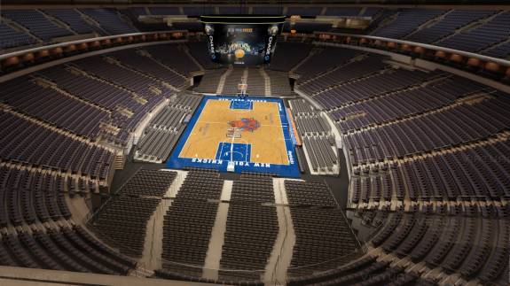 Madison Square Garden Lounge Club View