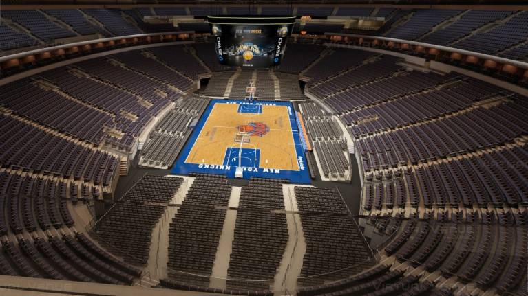 Madison Square Garden Lounge Club View