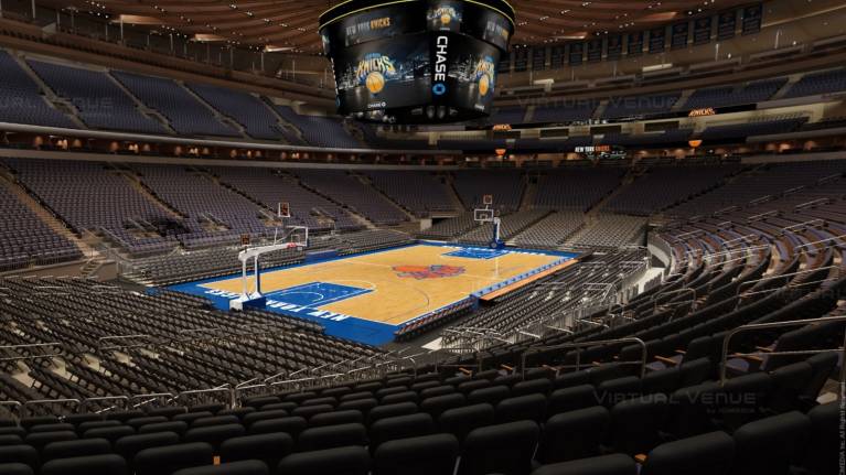 Madison Square Garden Lower View