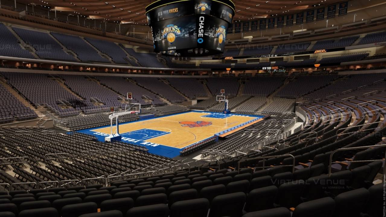 Lower 100 Level New York Knicks V Golden State Warriors 29 Feb 2024 Madison Square Garden Koobit