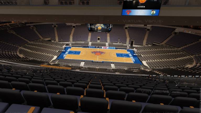 Madison Square Garden Upper View