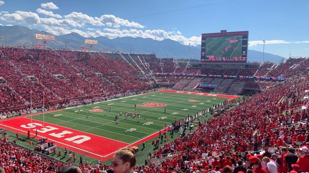 Main Bowl Utah Utes Football vs TCU Horned Frogs Football 19 Oct