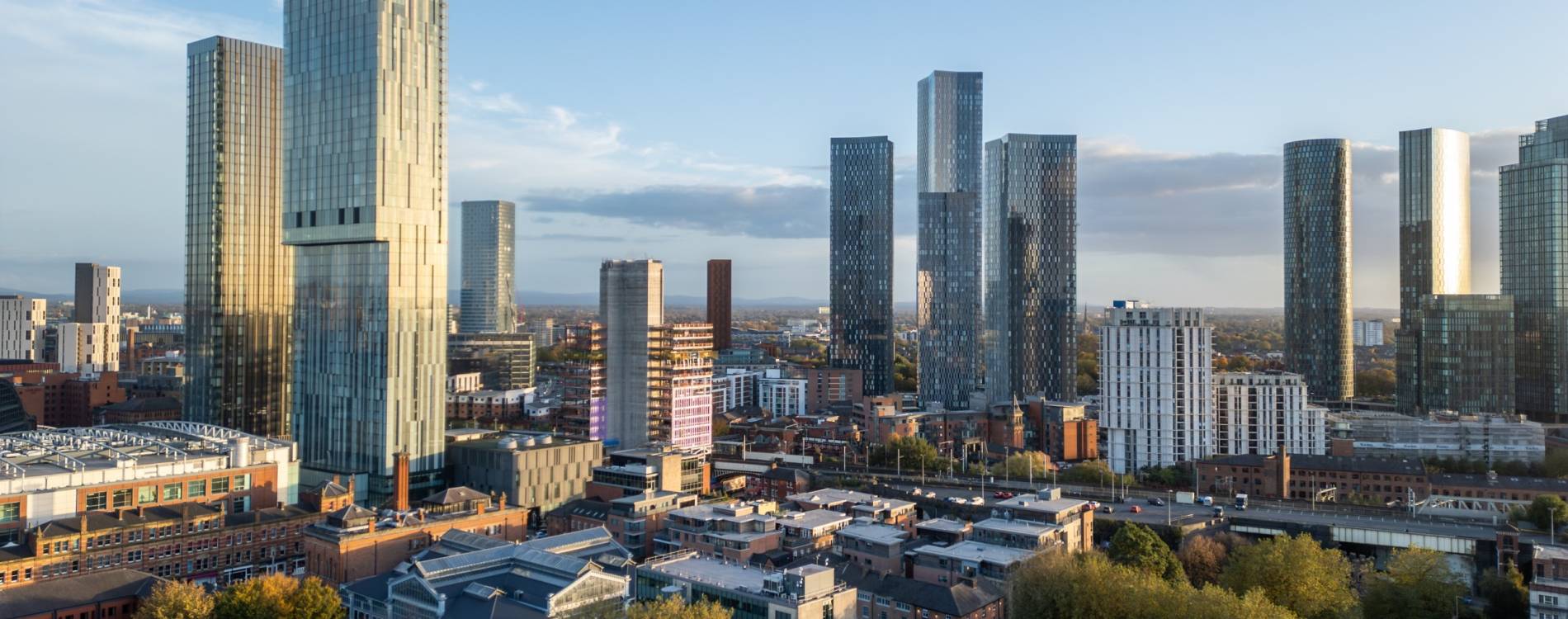 Manchester skyline