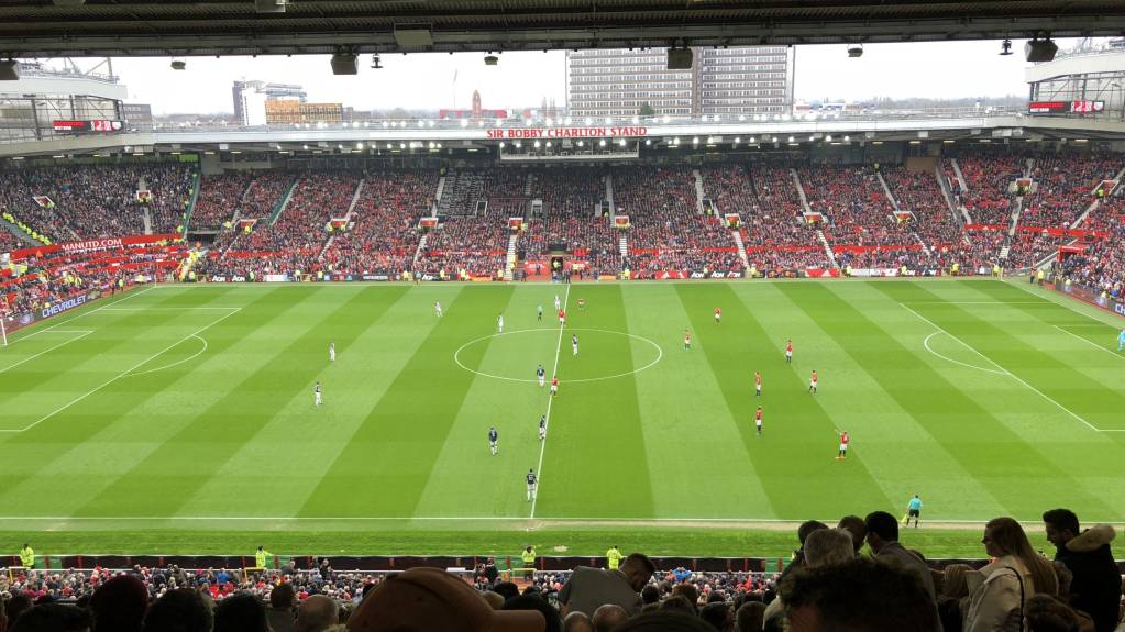 Manchester United playing West Brom at Old Trafford