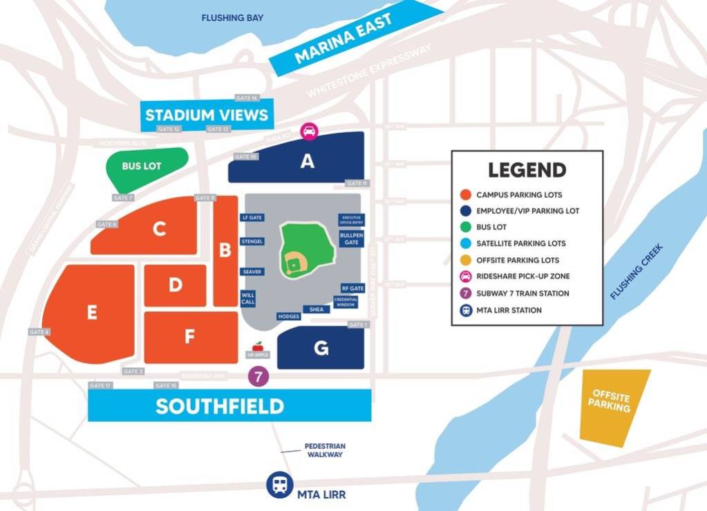 Citi Field Map