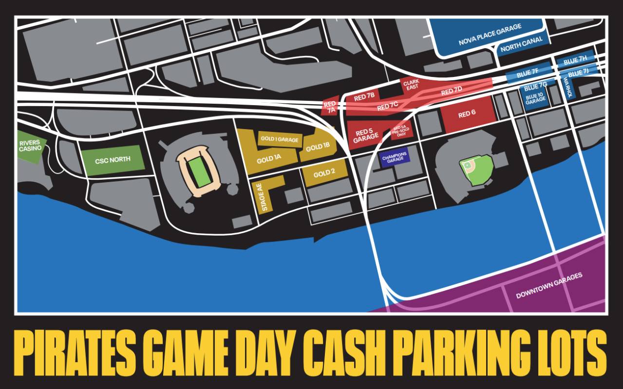 PNC Park Map