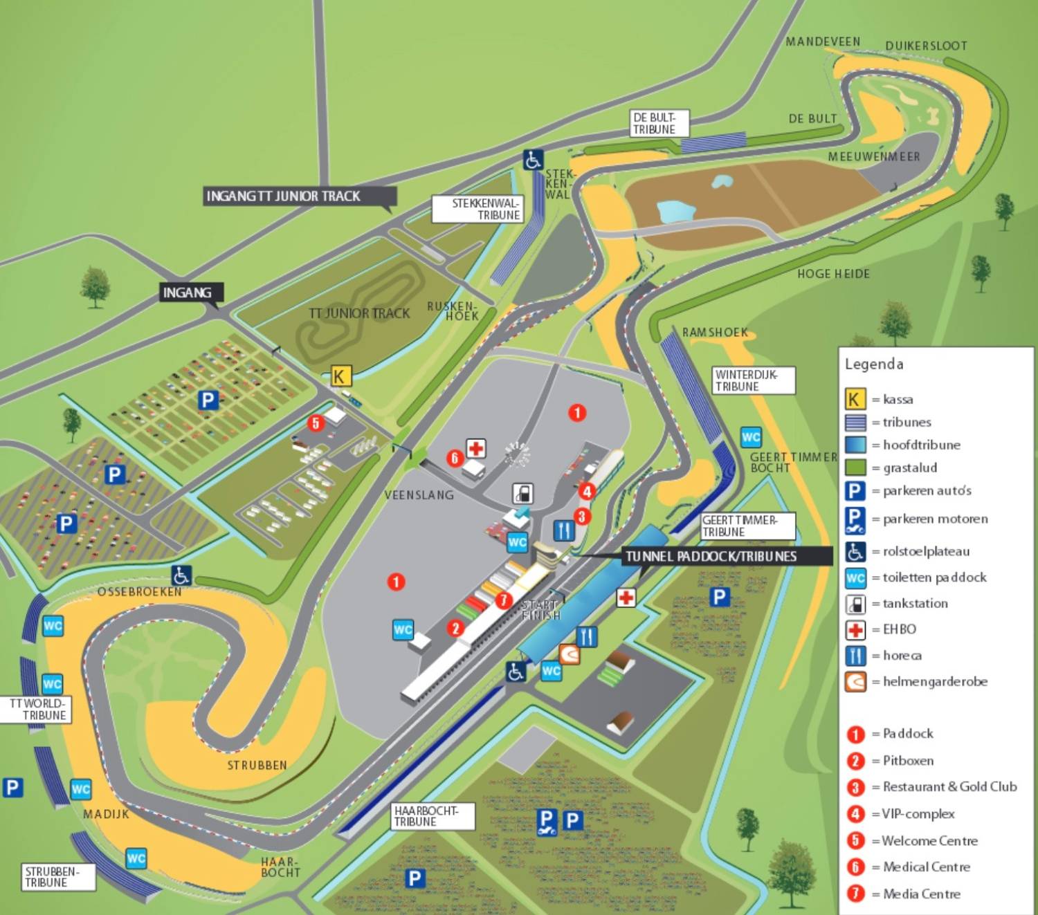 Hoofdtribune (Main Grandstand) | Dutch MotoGP (TT Assen) | 27-29 Jun ...