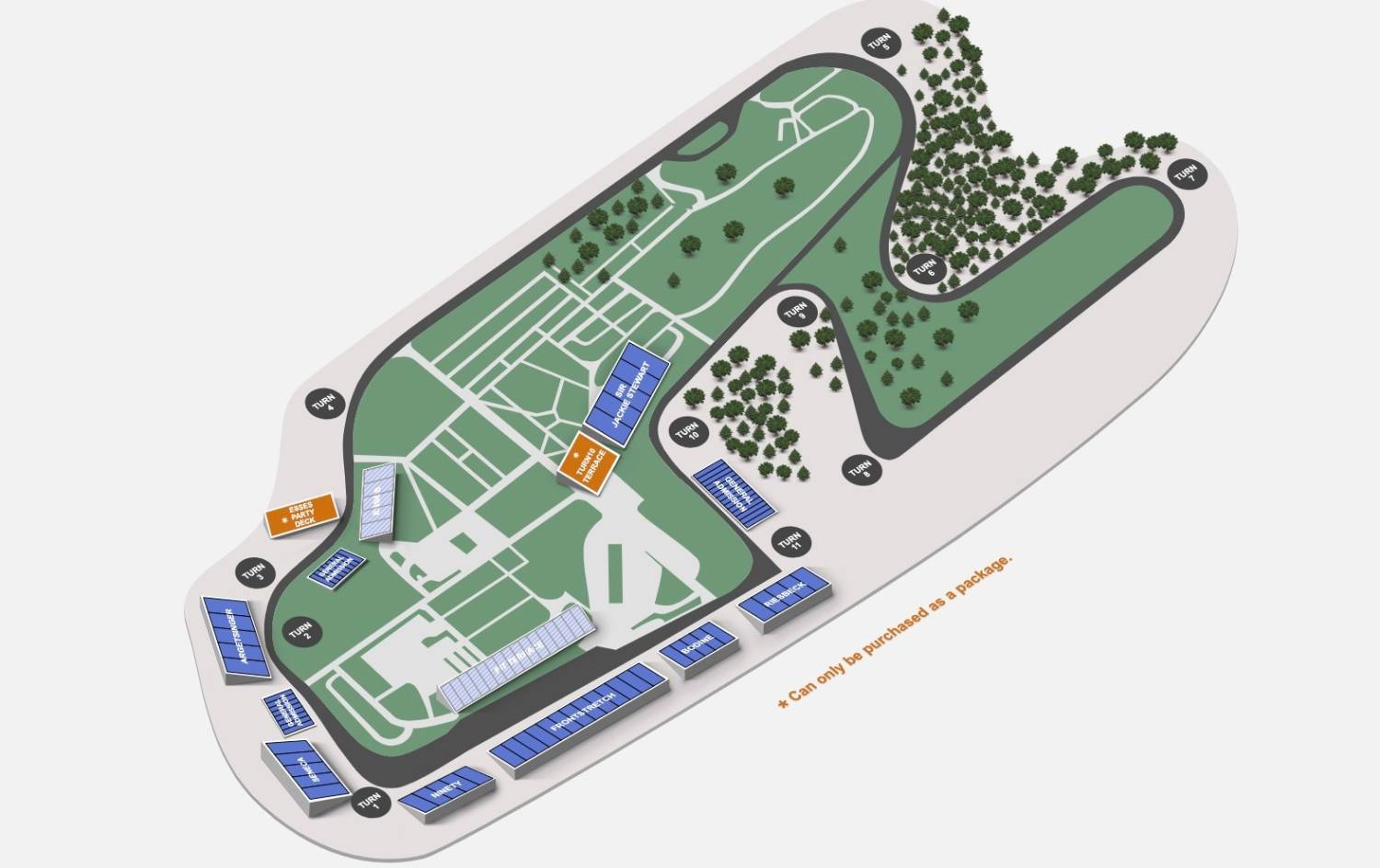 Watkins Glen International Map