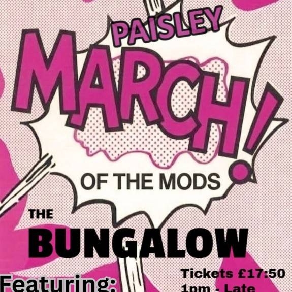 March Of The Mods Paisley For Teenage Cancer Trust