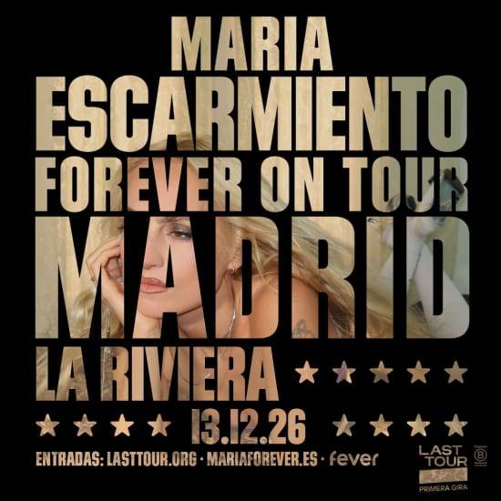 María Escarmiento en Sala La Riviera, Madrid 2026