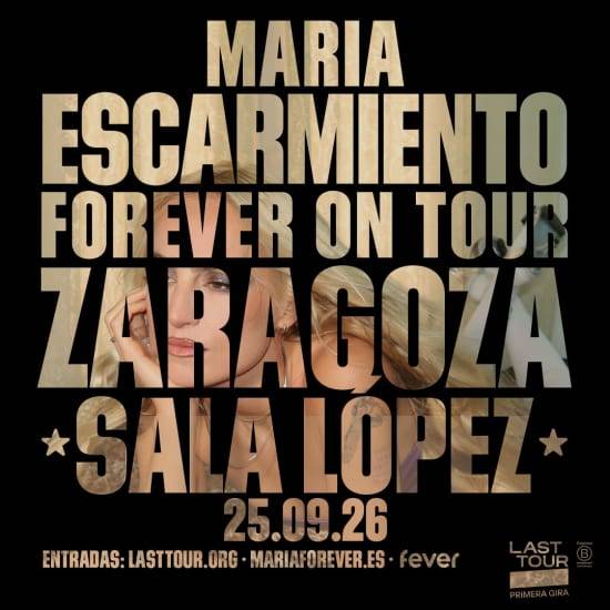 María Escarmiento en Sala López, Zaragoza 2026