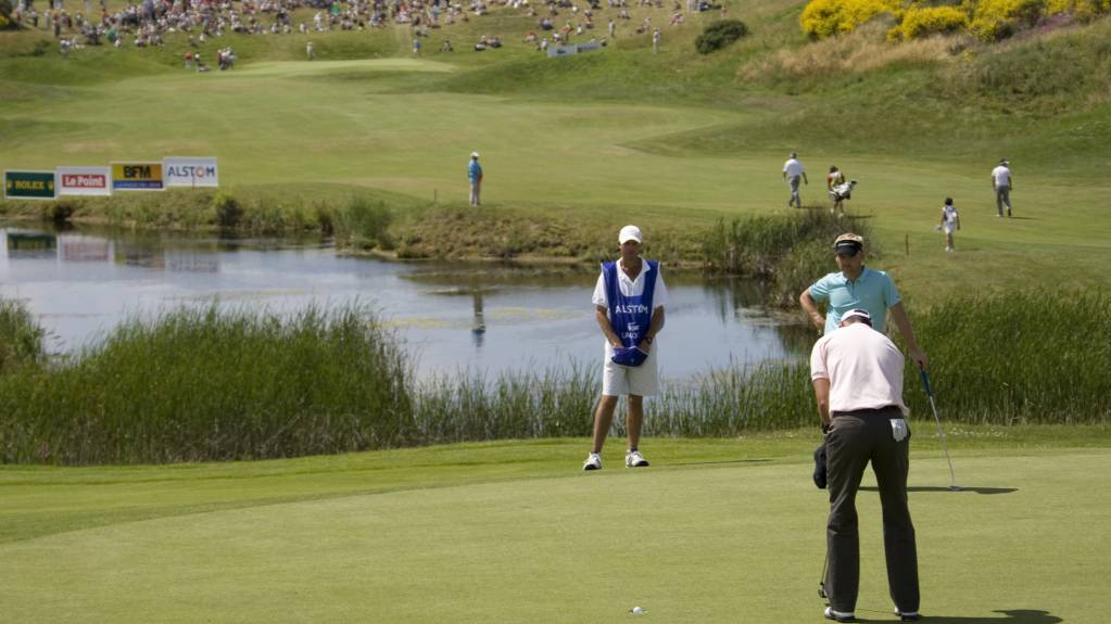 Martin Kaymer putts at the Open de France