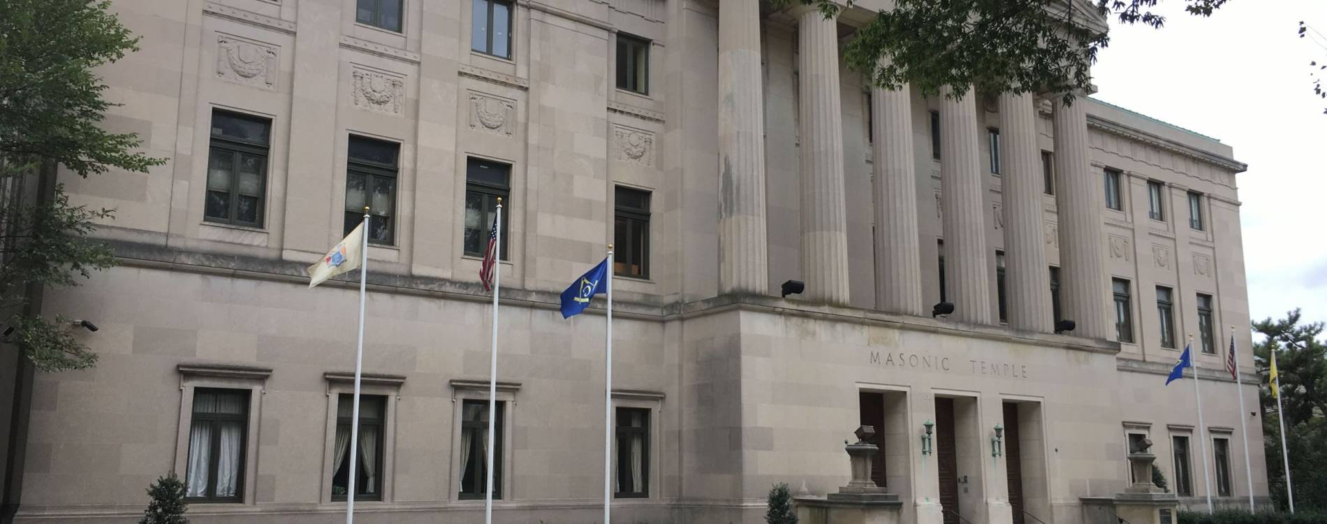 Masonic Temple on Barrack Street in Trenton