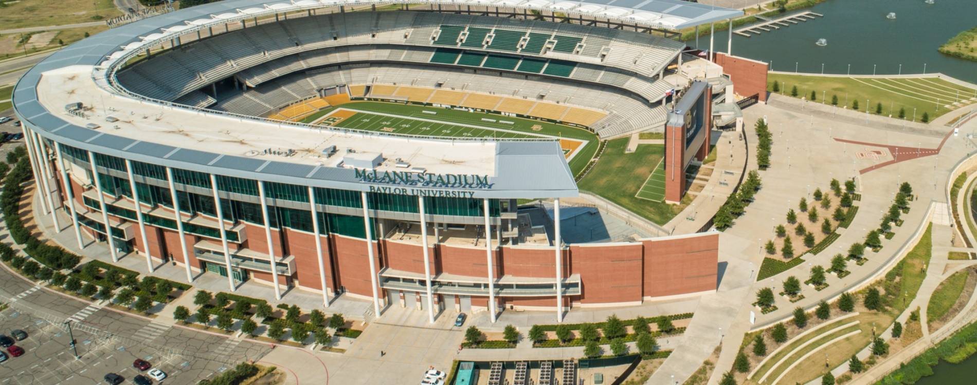 McLane Stadium is home to the Baylor Bears football team