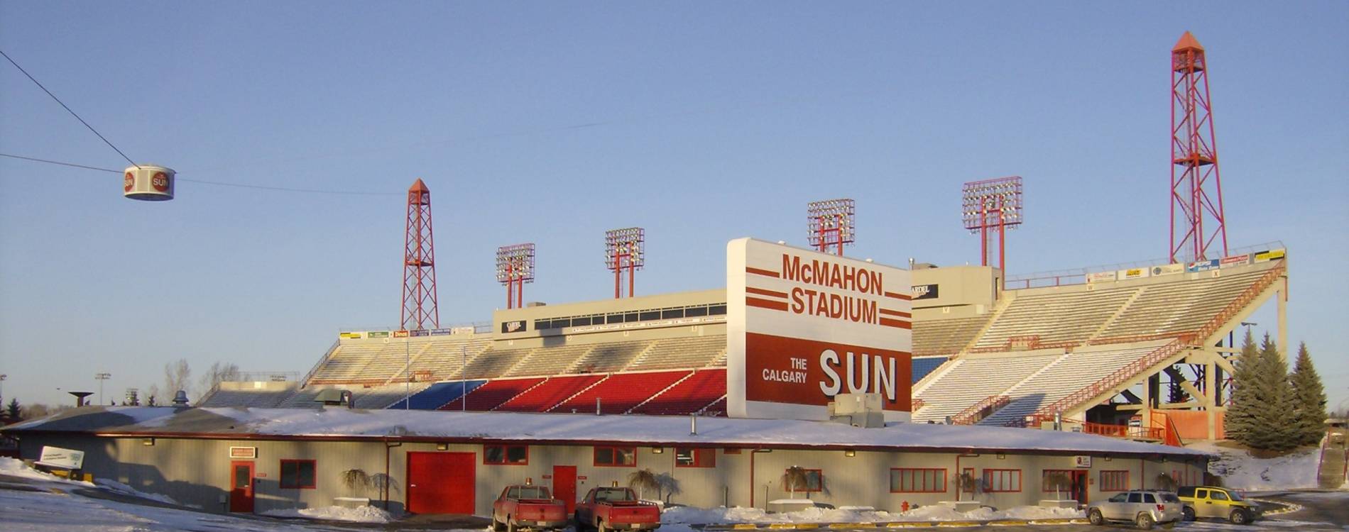McMahon Stadium is located in Calgary