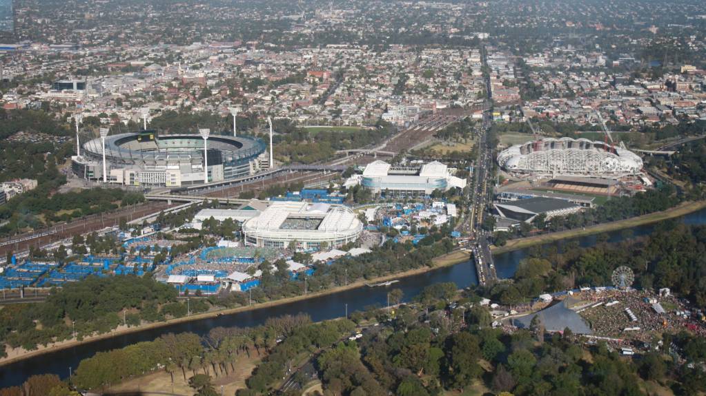 Melbourne Park is the host venue for the Australian Open