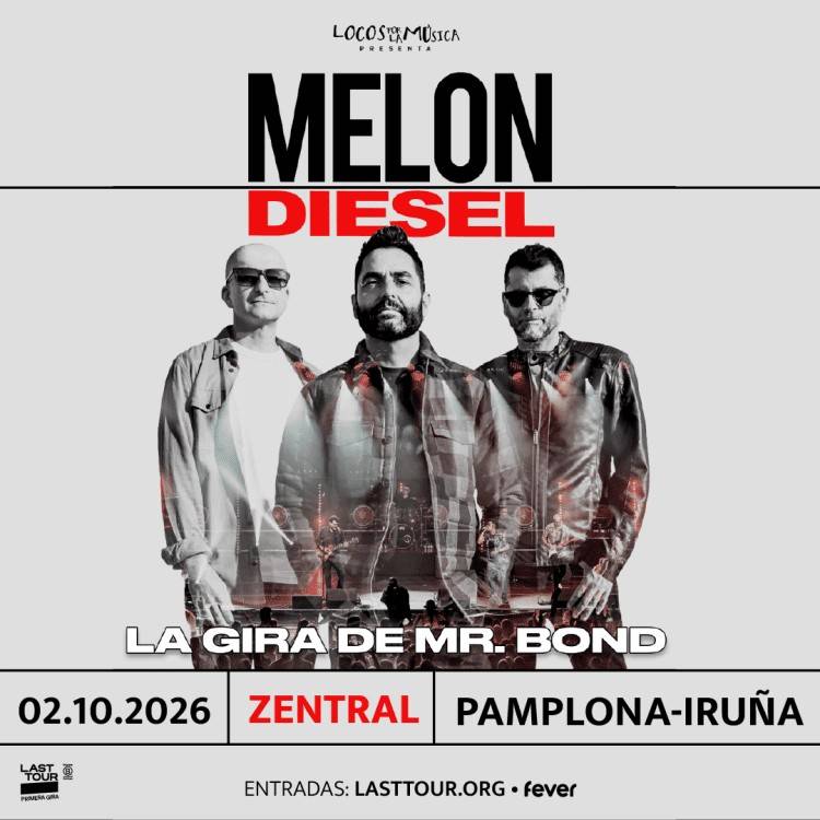 Melon Diesel en Zentral, Pamplona 2026