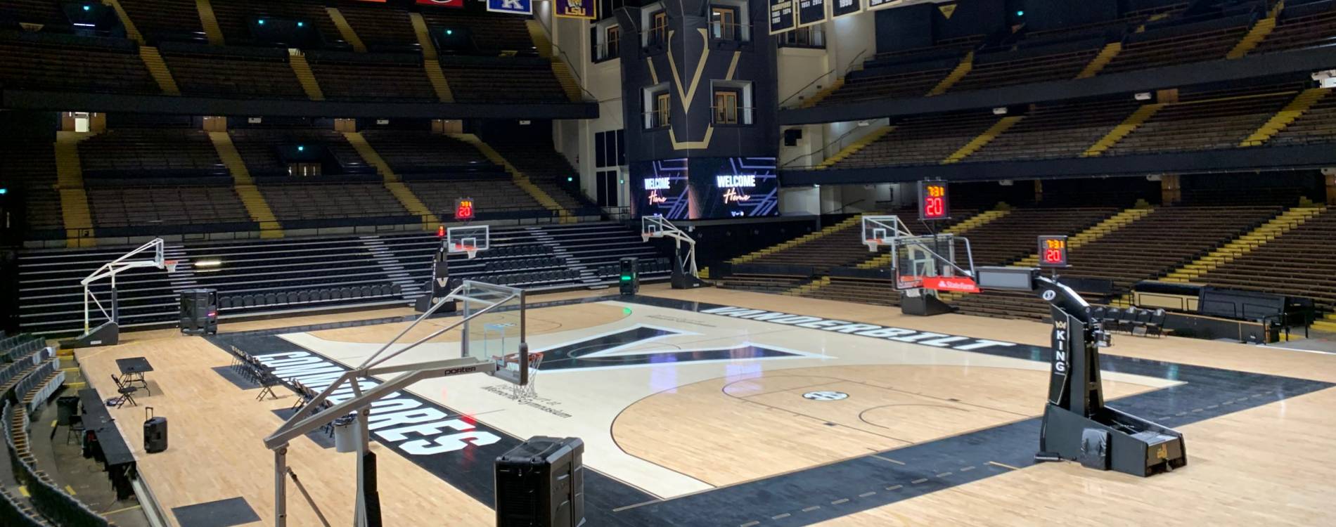 Memorial Gymnasium, on the campus of Vanderbilt University in Nashville, Tennessee