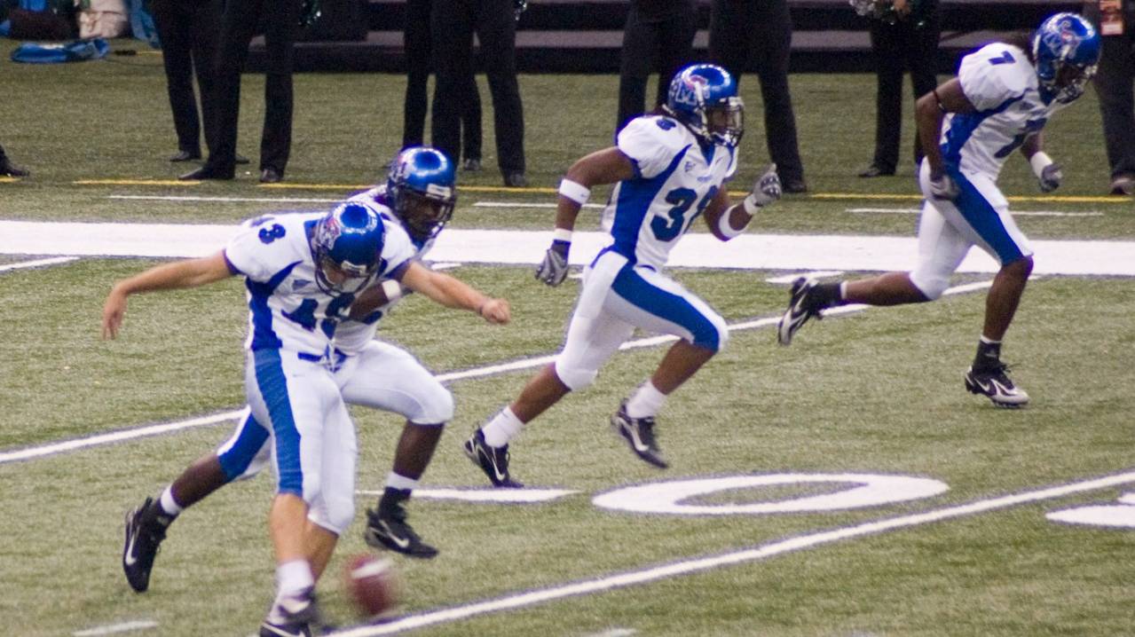 Memphis Tigers represent the University of Memphis