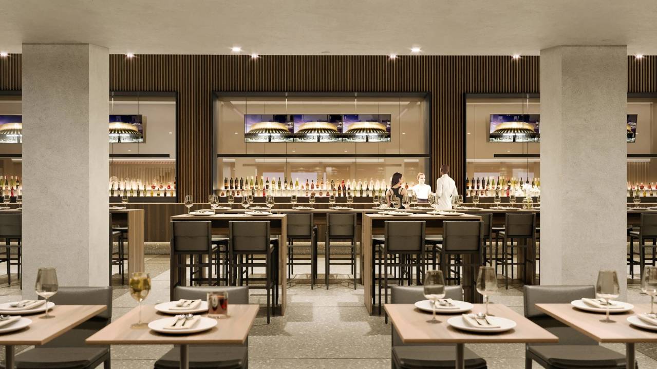 Mercedes-Benz End Zone Club lounge