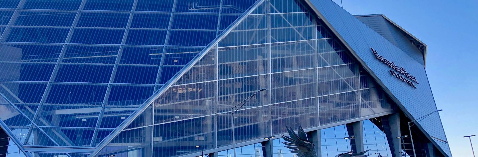 Mercedes-Benz Stadium is located in Atlanta, Georgia