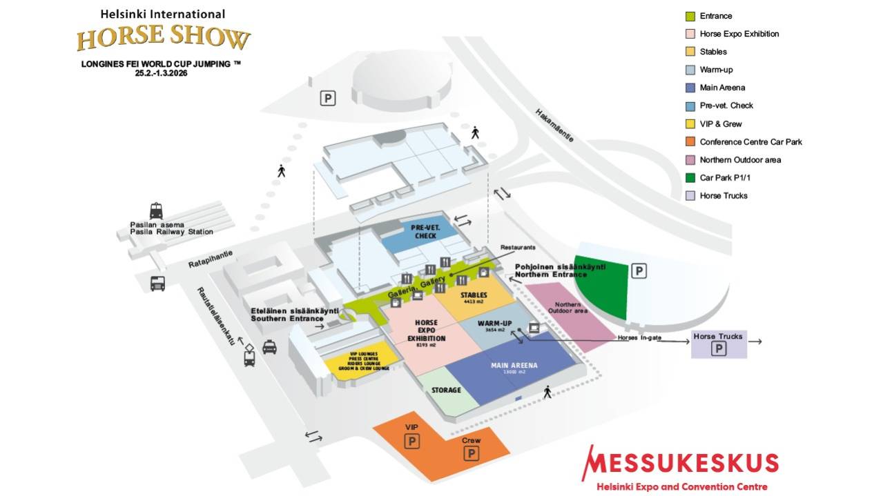 Messukeskus Helsinki Map