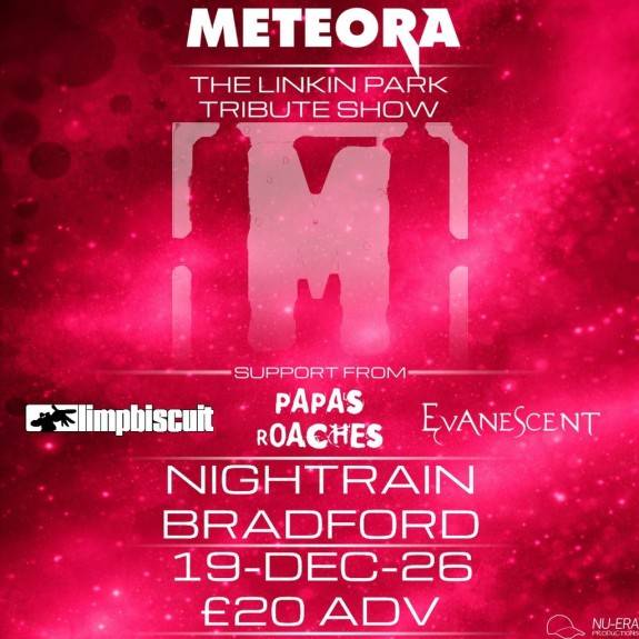 Meteora Linkin Park | Nu-Revolution Tour | NIGHTRAIN BRADFORD