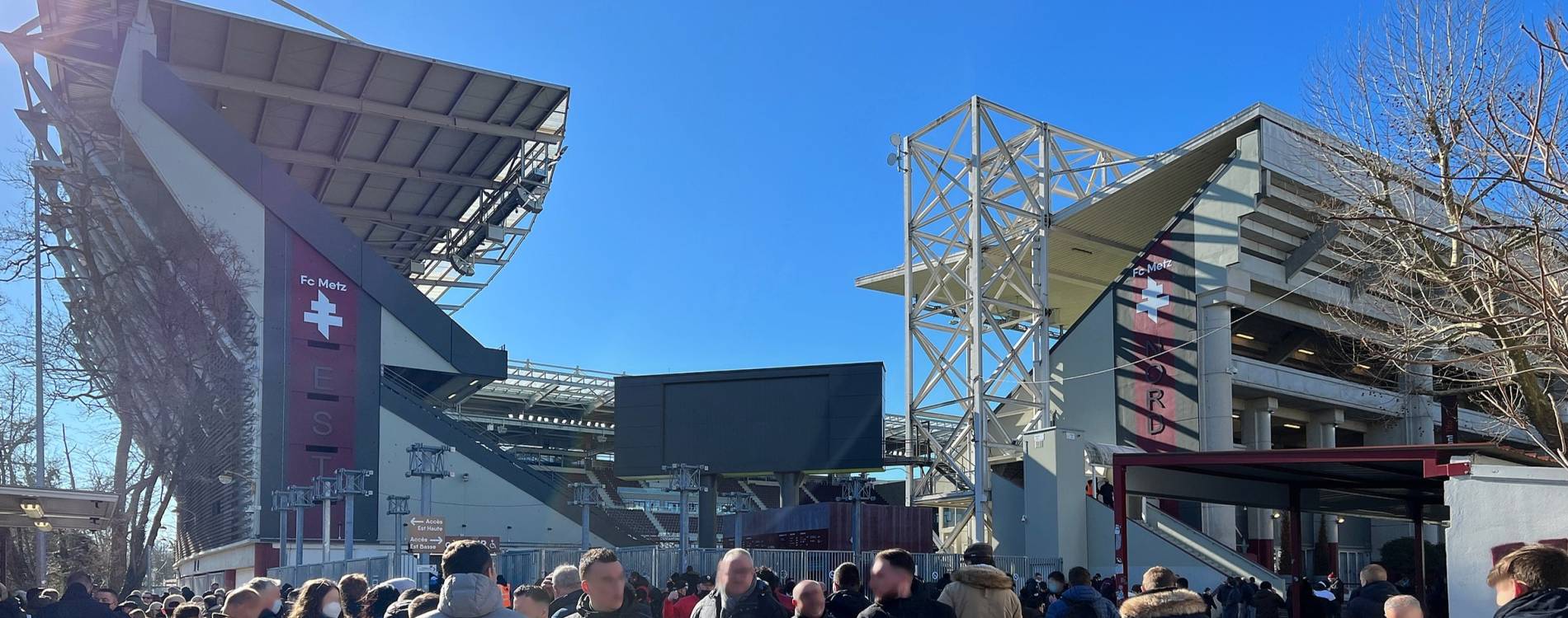 Metz stadium exterior