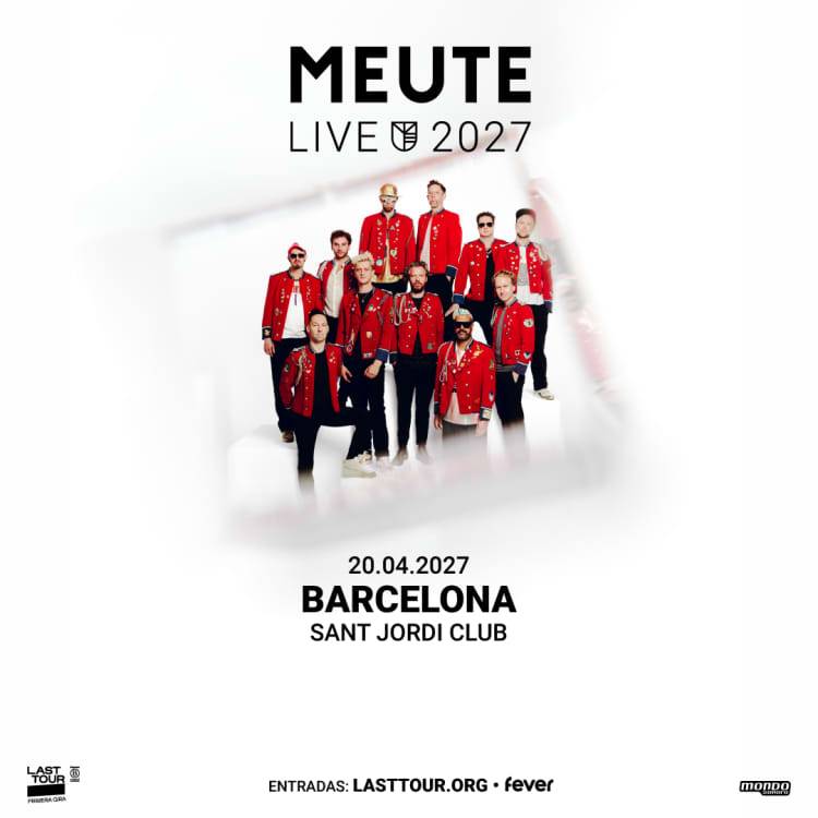 MEUTE en Sant Jordi Club, Barcelona 2027