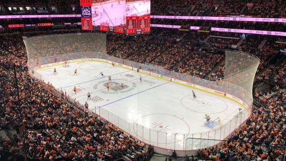 Mezzanine level Section 204 at Wells Fargo Center