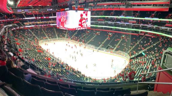 Mezzanine Level Section M23 at Little Caesars Arena
