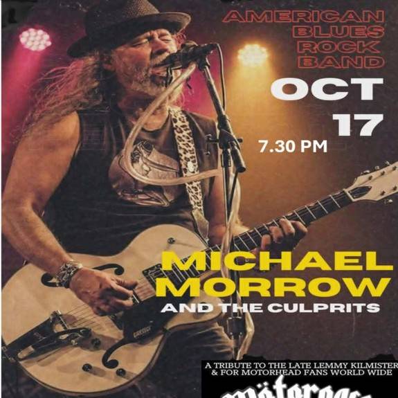 Michael Morrow & The Culprits + special guests Motorpace