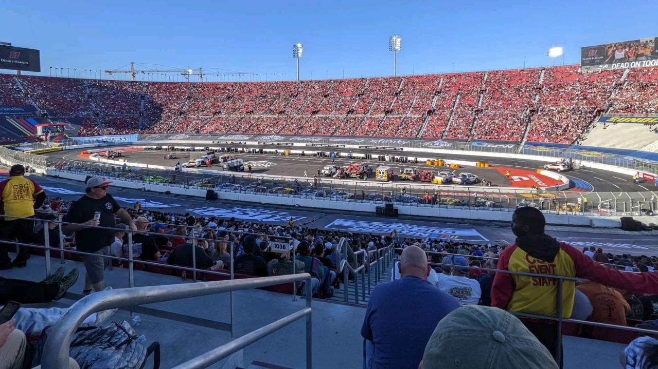 Middle (Section 200) Busch Light Clash at the LA Coliseum Feb 2025