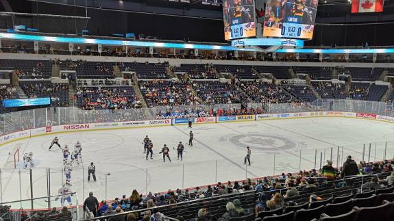 Middle Section 208 at Canada Life Centre