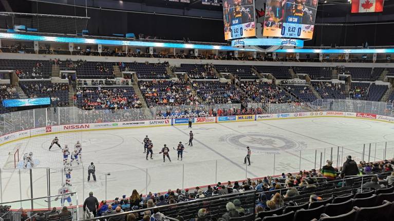 Middle Section 208 at Canada Life Centre