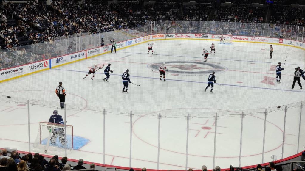 Middle Section 224 at Canada Life Centre