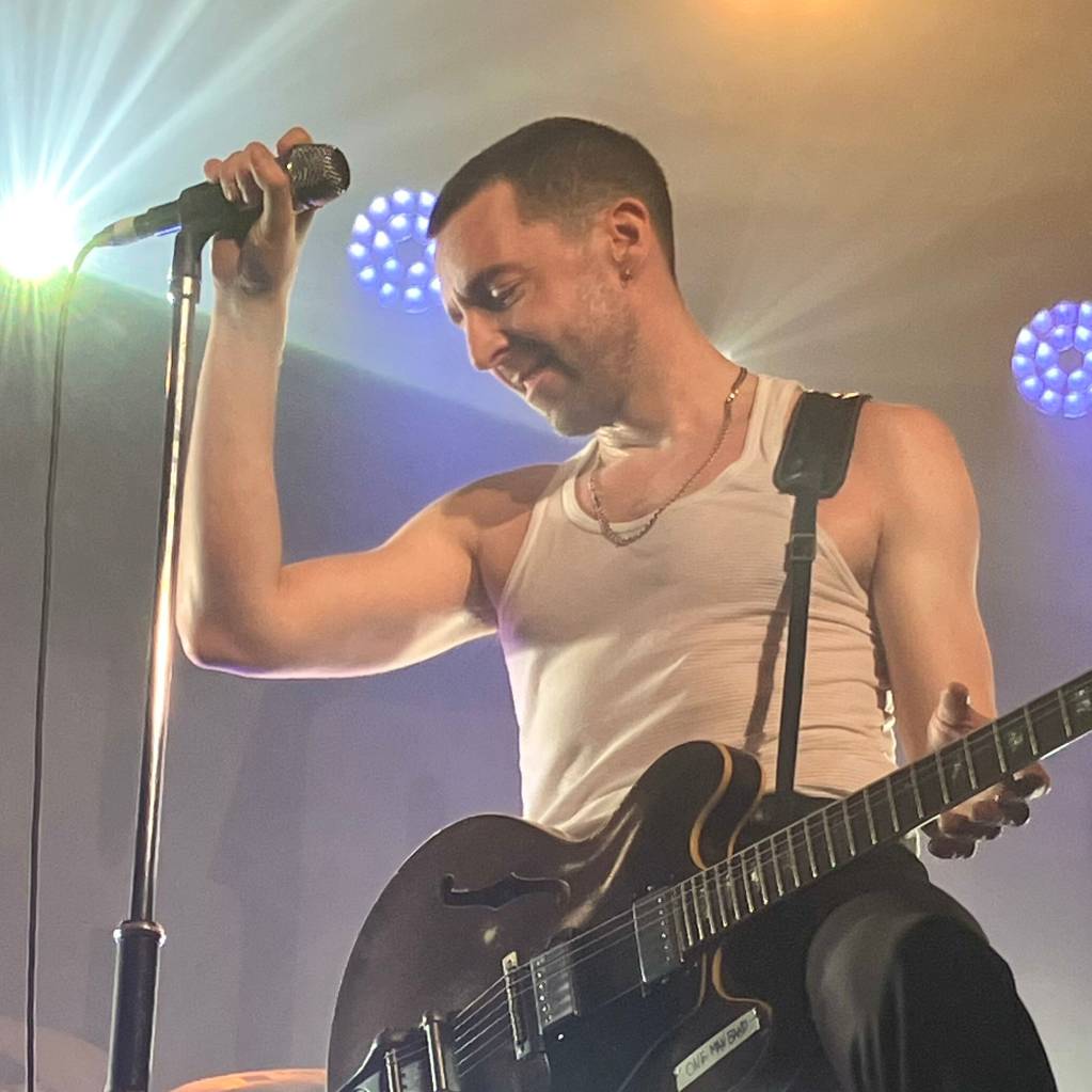 Miles Kane performing at SWG3 Glasgow