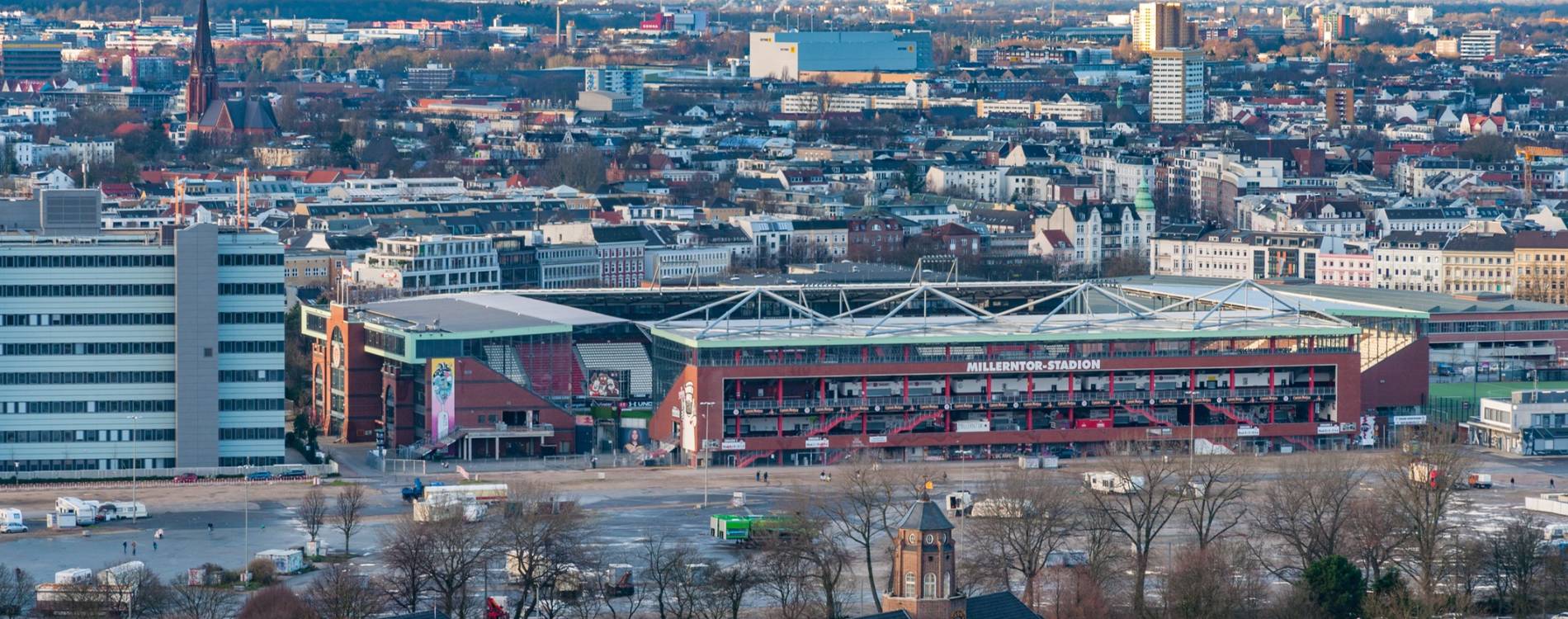 Millerntor-Stadion is home to FC St. Pauli