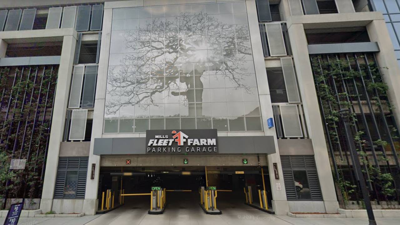 Mills Fleet Farm Parking Garage