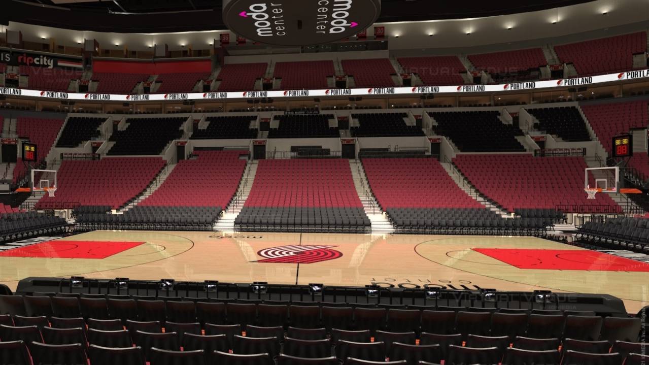 Moda Center Lower View