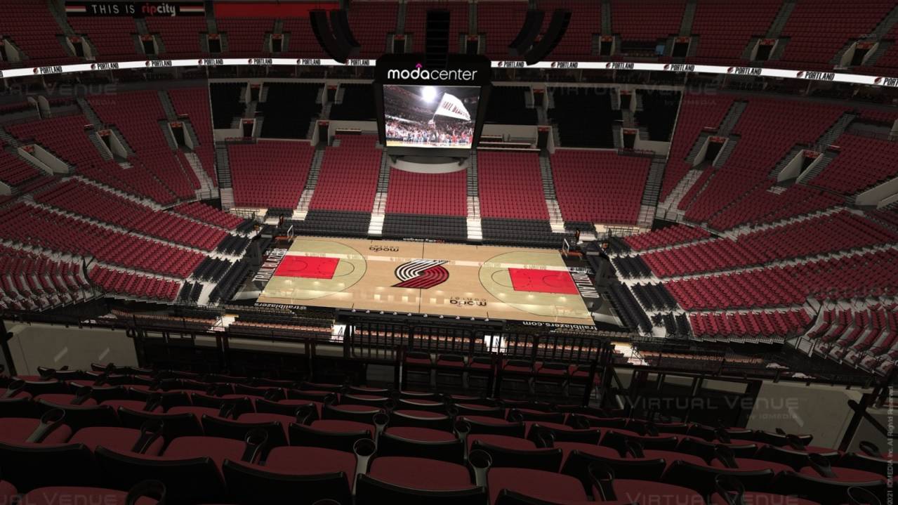 Moda Center Upper View
