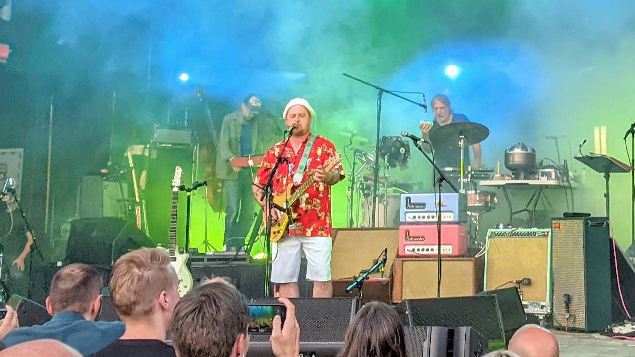 Modest Mouse performing in Pittsburgh, Pennsylvania