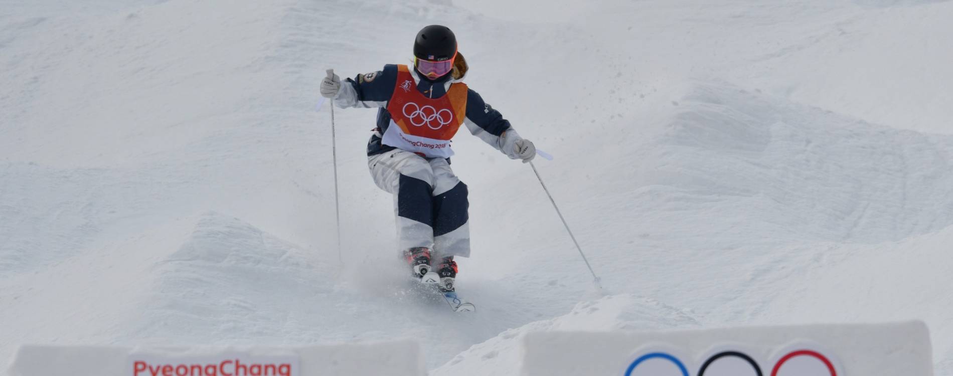 Moguls competitor in 2018